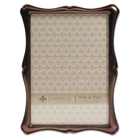 Lawrence Frames LawrenceFrames 5 x 7 in. Romance Picture Frame, Bronze LA328076